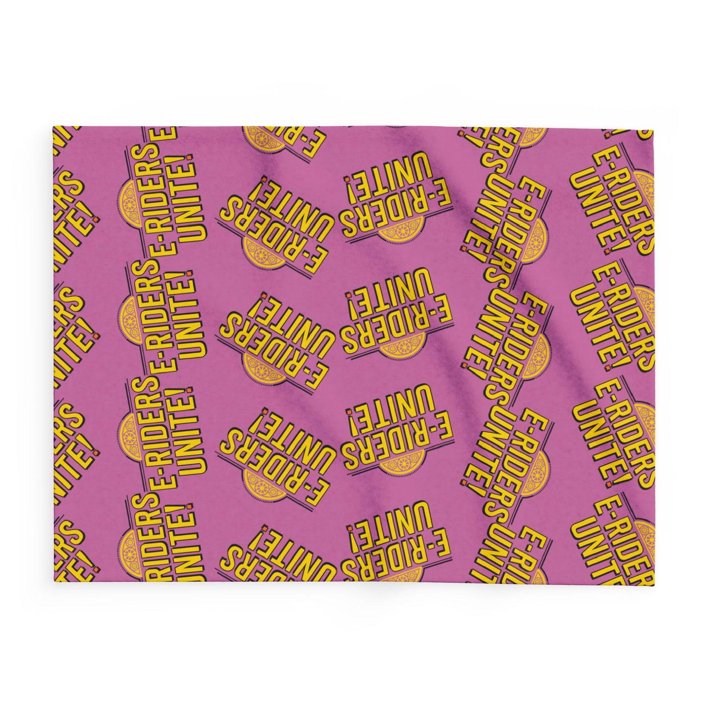 E-Riders Unite Pink Arctic Fleece Blanket