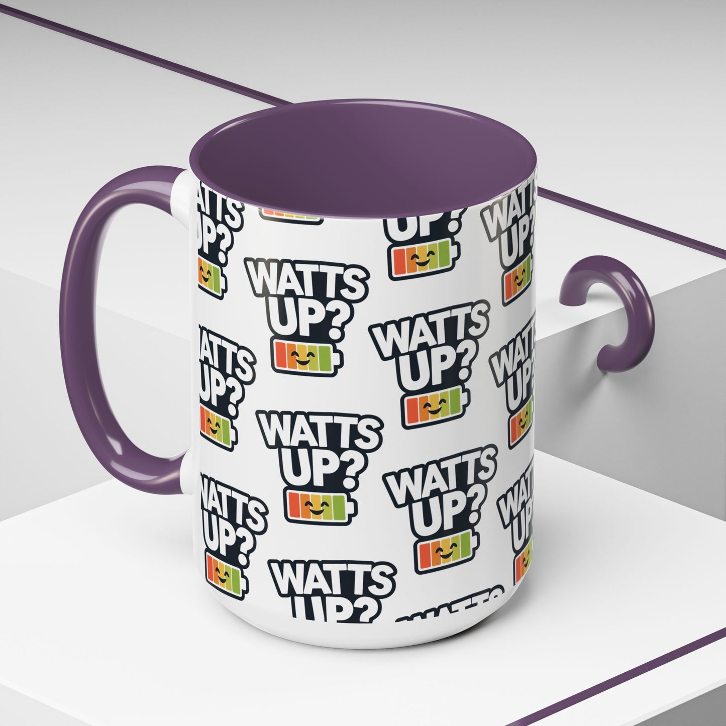 Mug - Clever 'What's Up' Slogan for Electric Bike Owners