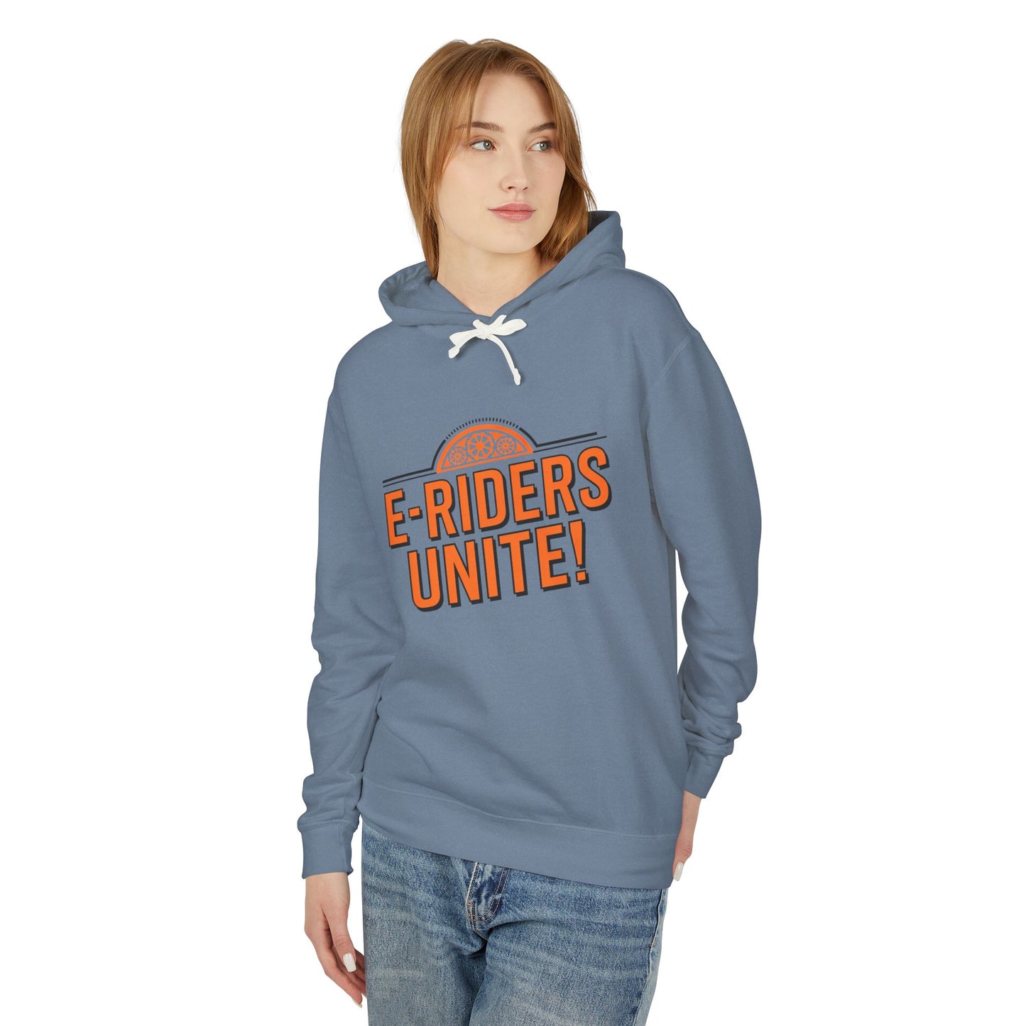 E-Riders Unite Unisex Lightweight Hooded Sweatshirt