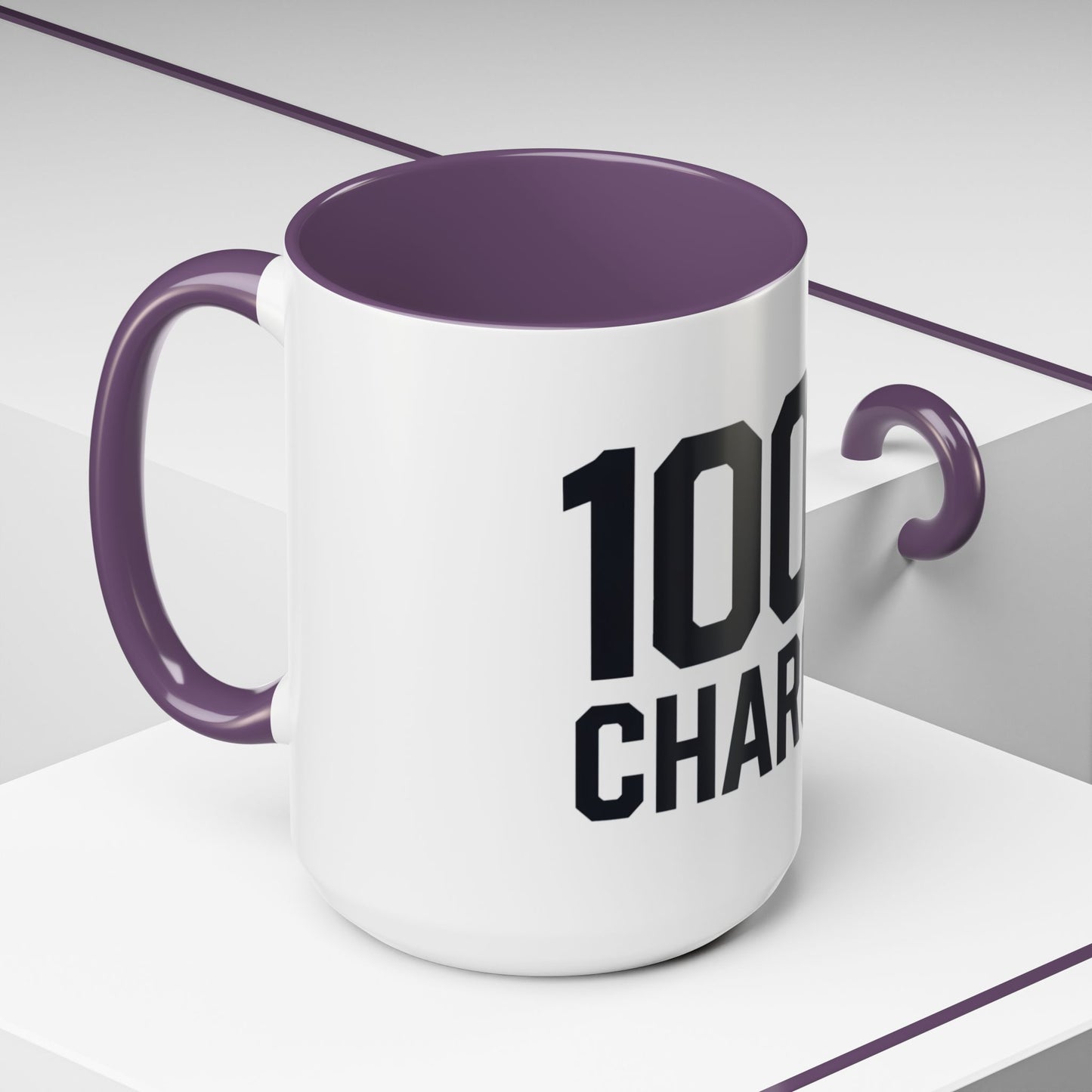 Coffee Mug - 100% Charged E-Bike Rider