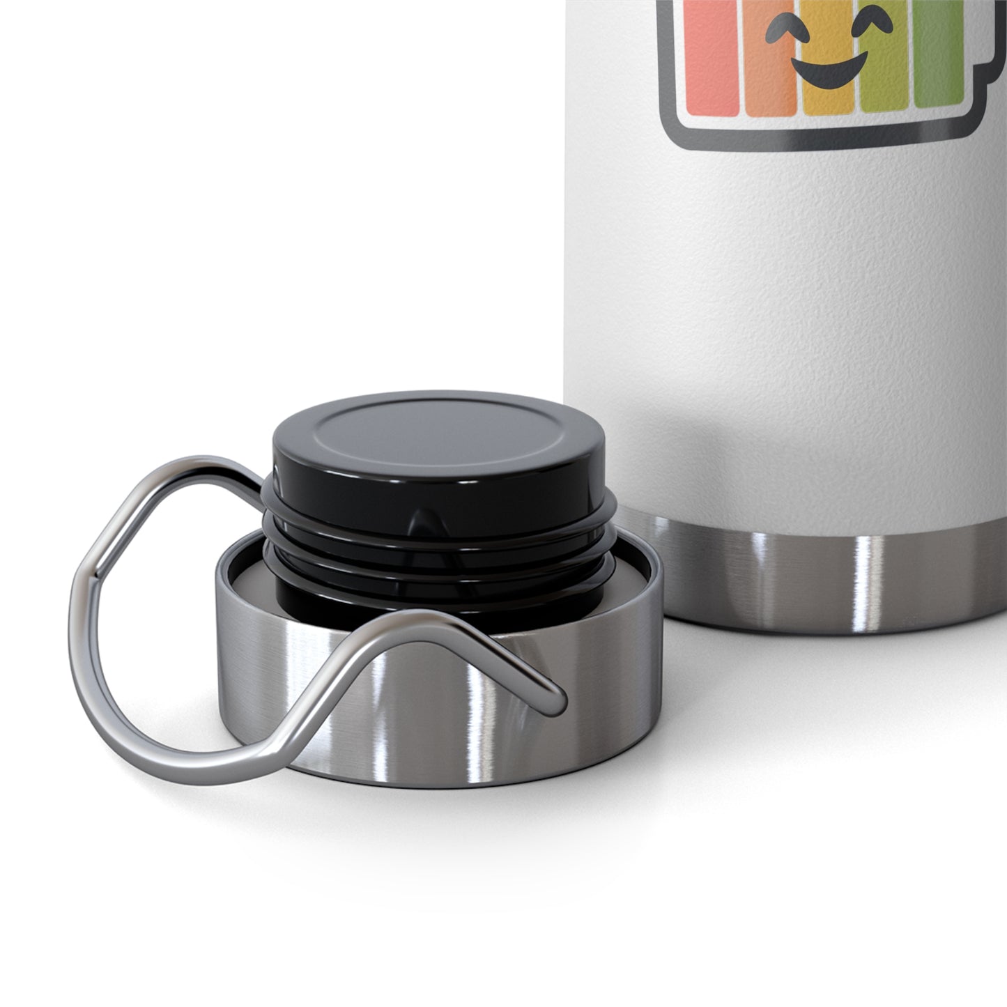 Copper Vacuum Insulated Bottle - Watt's Up - Electric Bike Owner Gift