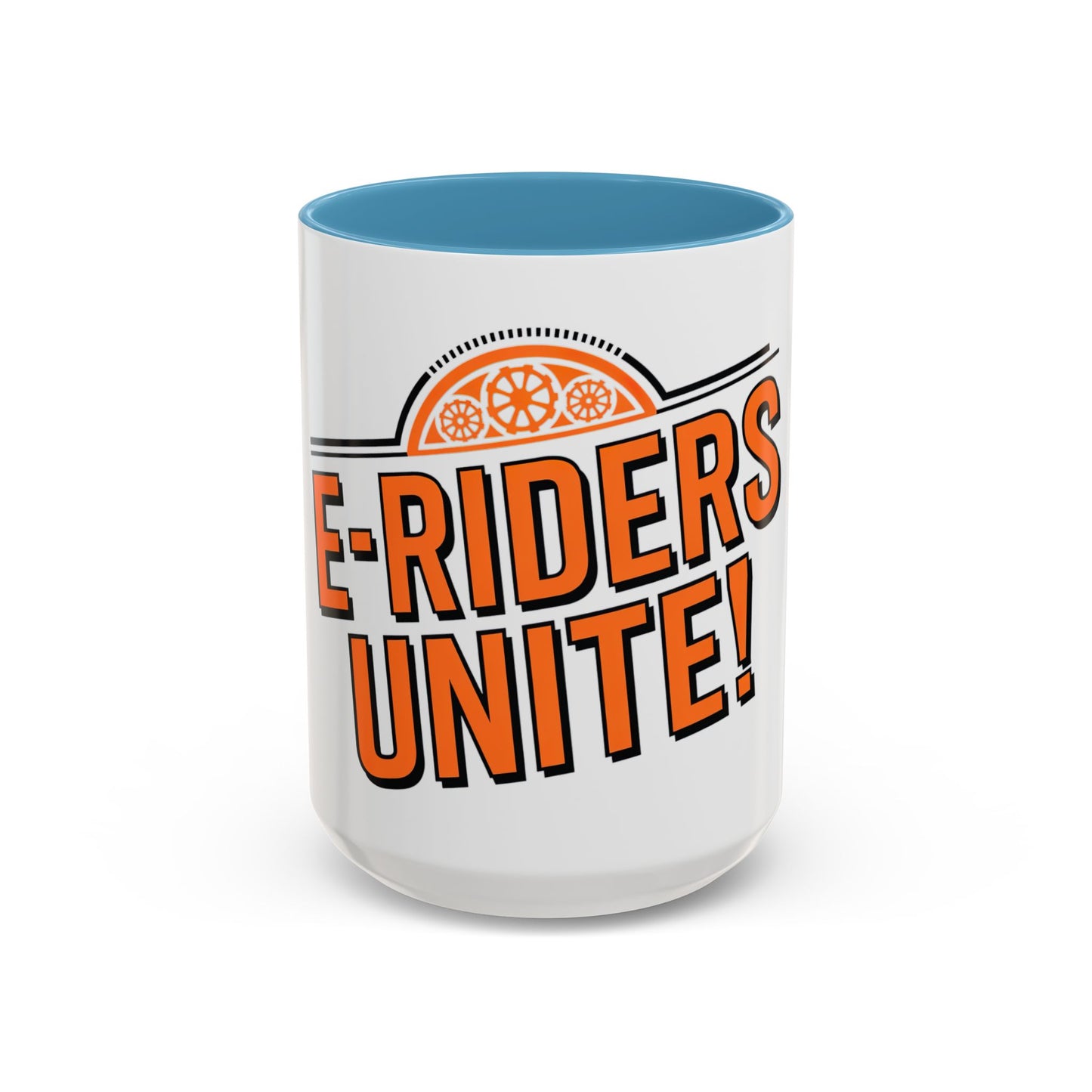 Mug - E-Riders Unite Coffee Mug (11, 15oz) - Great Gift for E-Bike Riders