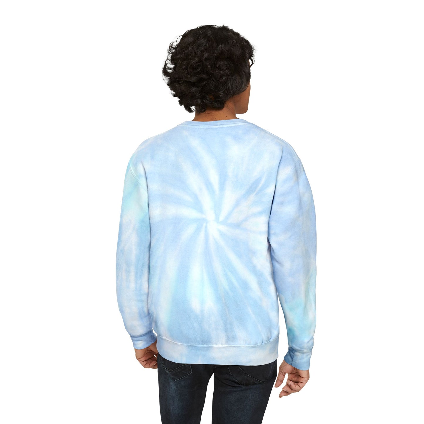 100 Percent Charged Unisex Tie-Dye Sweatshirt For E-Bike Riders
