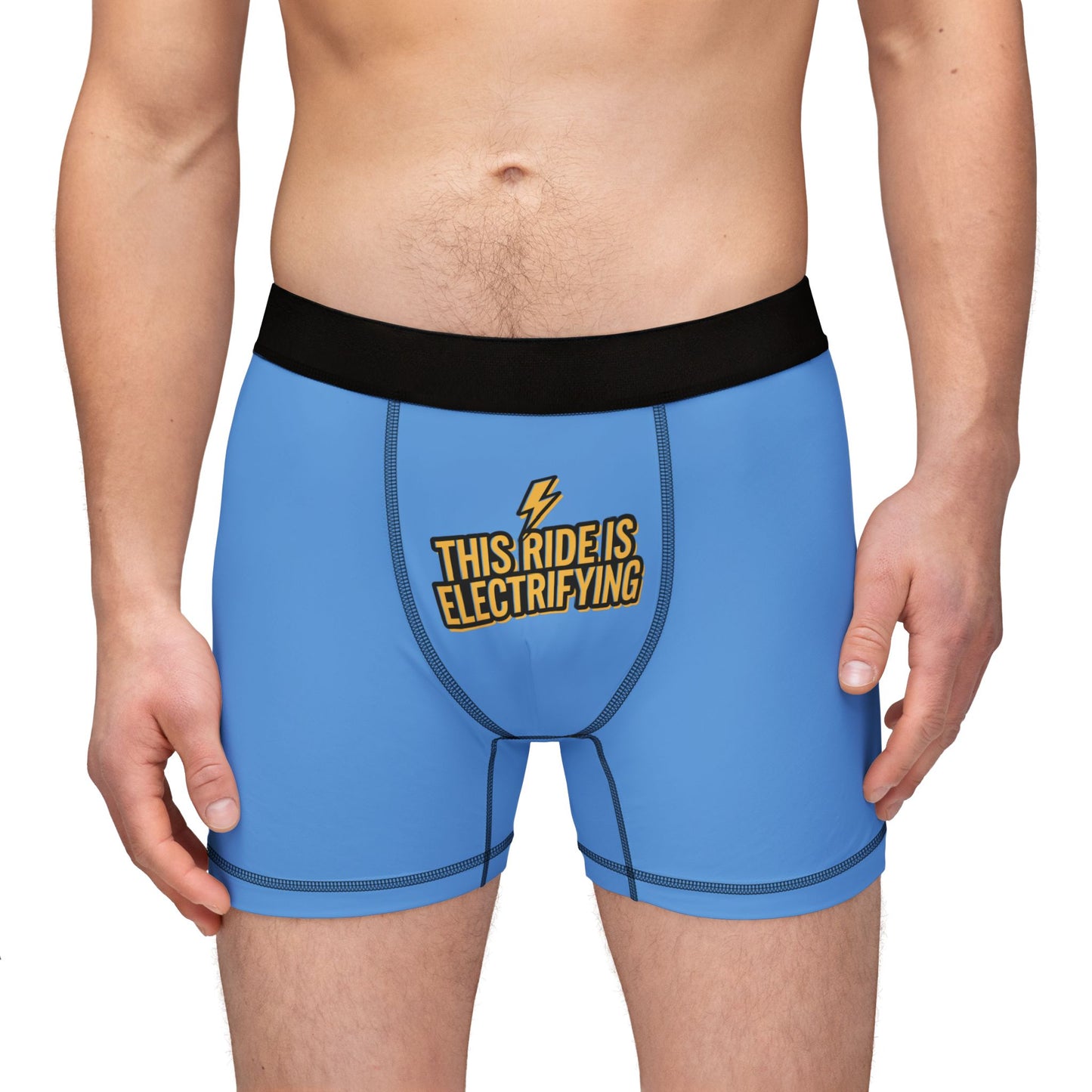 This Ride Is Elecrifying - Men's Boxers Great Gift for Electric Bike Owners