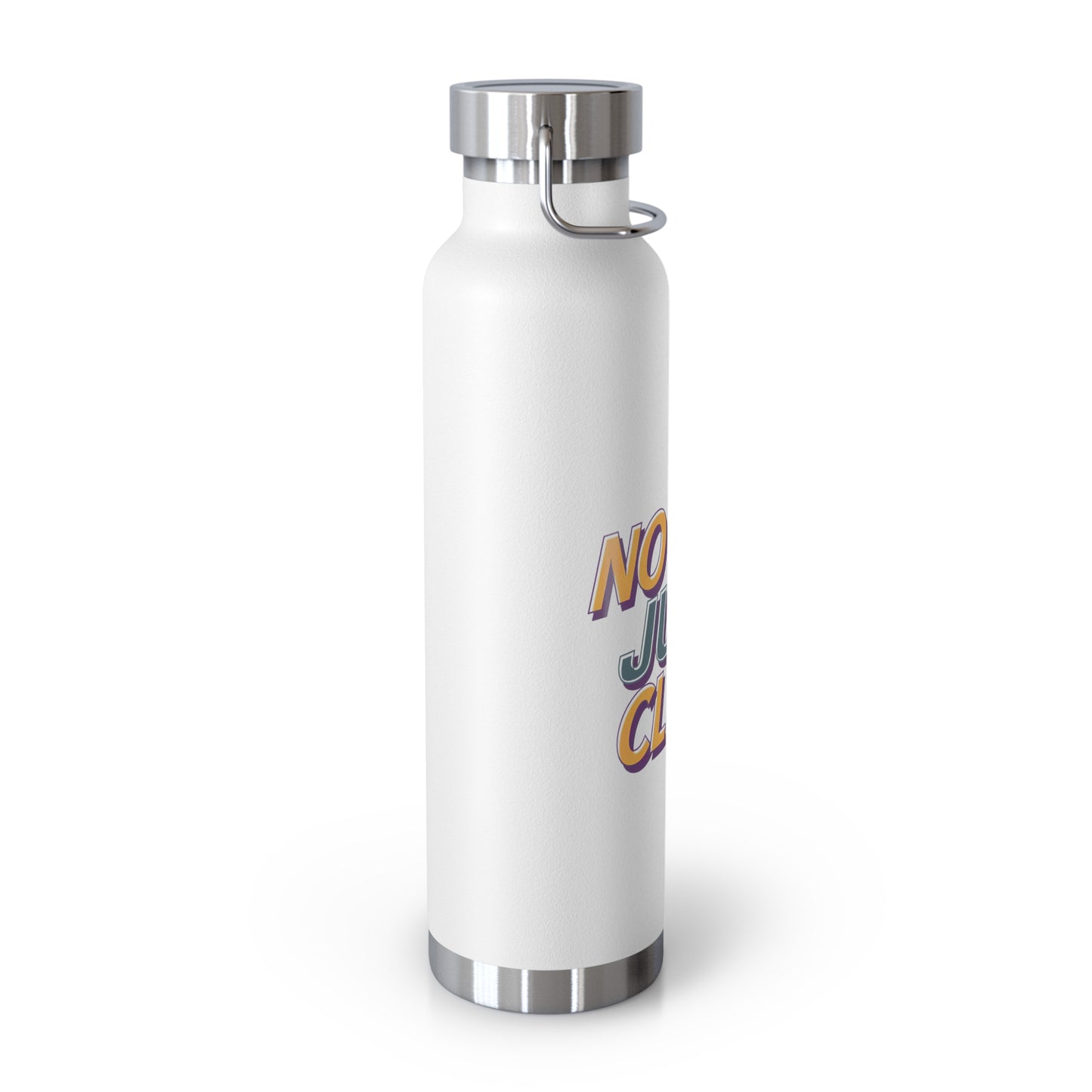 Copper Vacuum Water Bottle - No Class Just Gas - Electric Bike Owner Gift