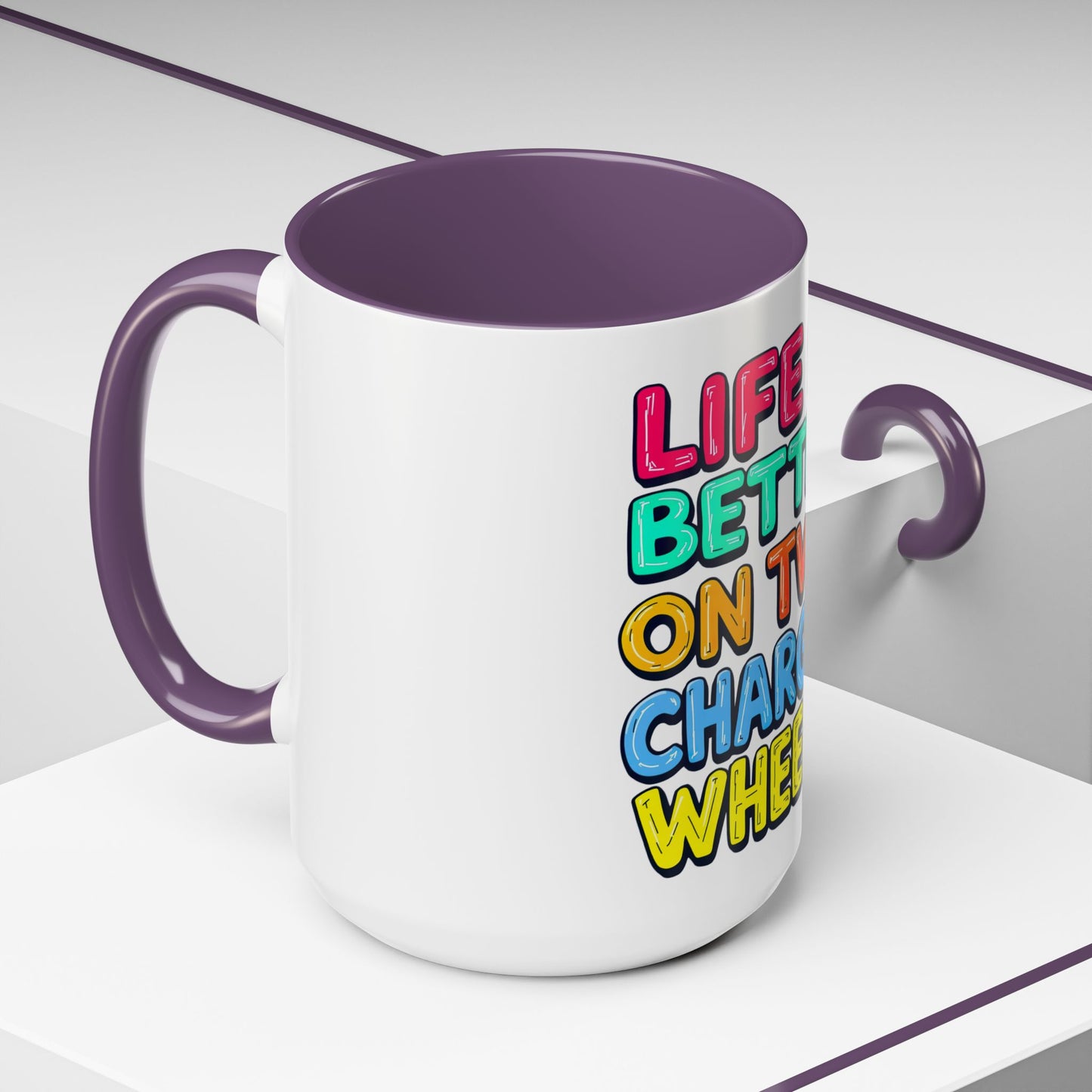 Mug for e-Bike Rider - 11, 15oz Accent Coffee Mug Gift
