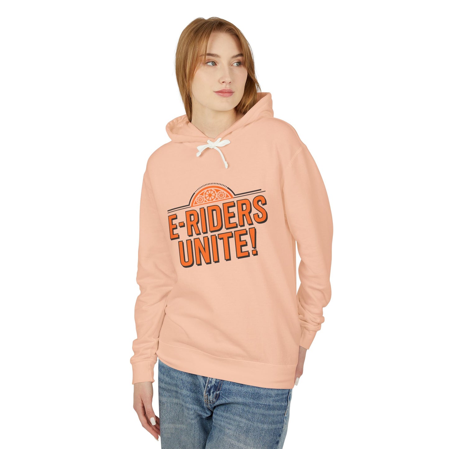 E-Riders Unite Unisex Lightweight Hooded Sweatshirt