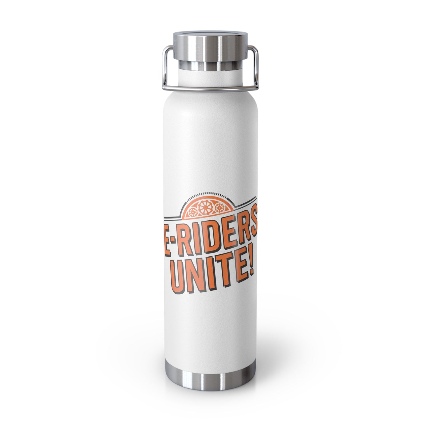Copper Vacuum Insulated Bottle - E-Riders Unite - Electric Bike Owner Gift