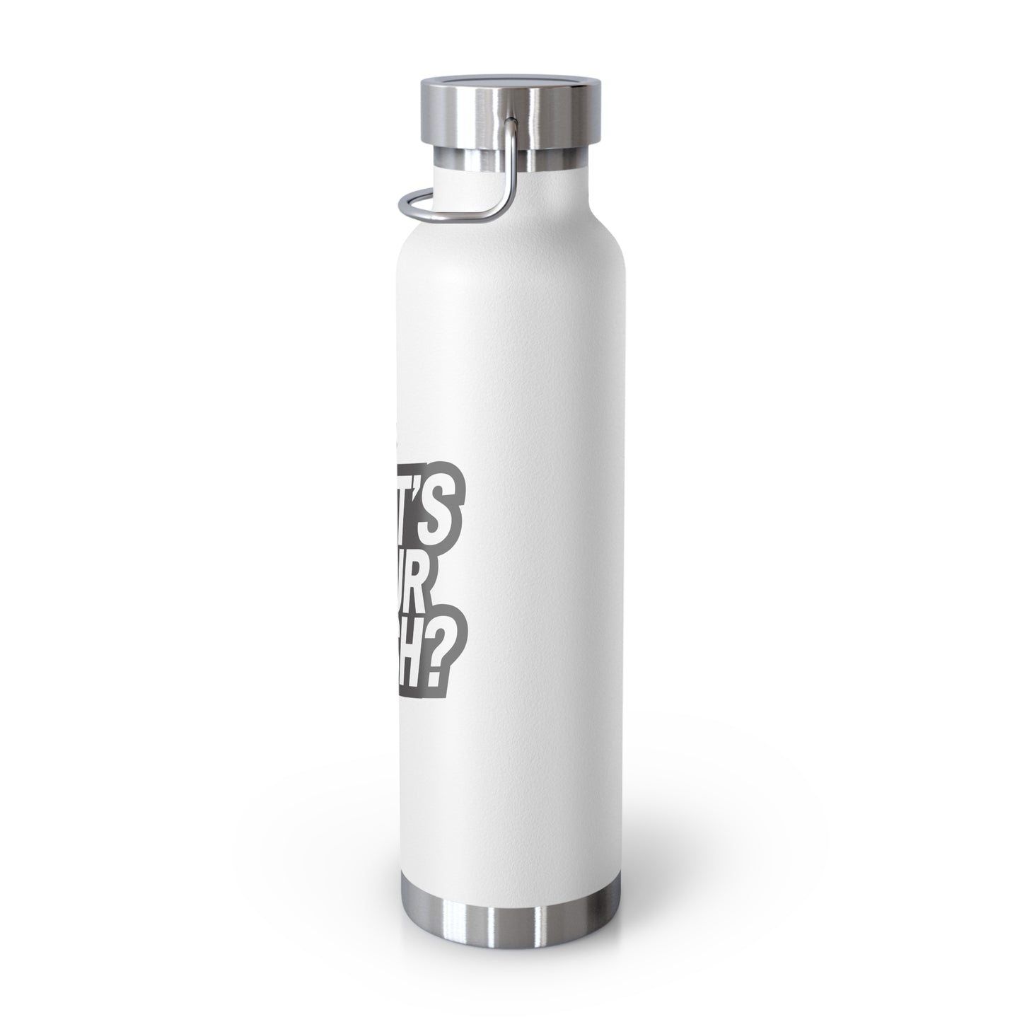 Water Bottle For E-Bike Riders - Watt's Your Rush - Electric Bike Owner Gift