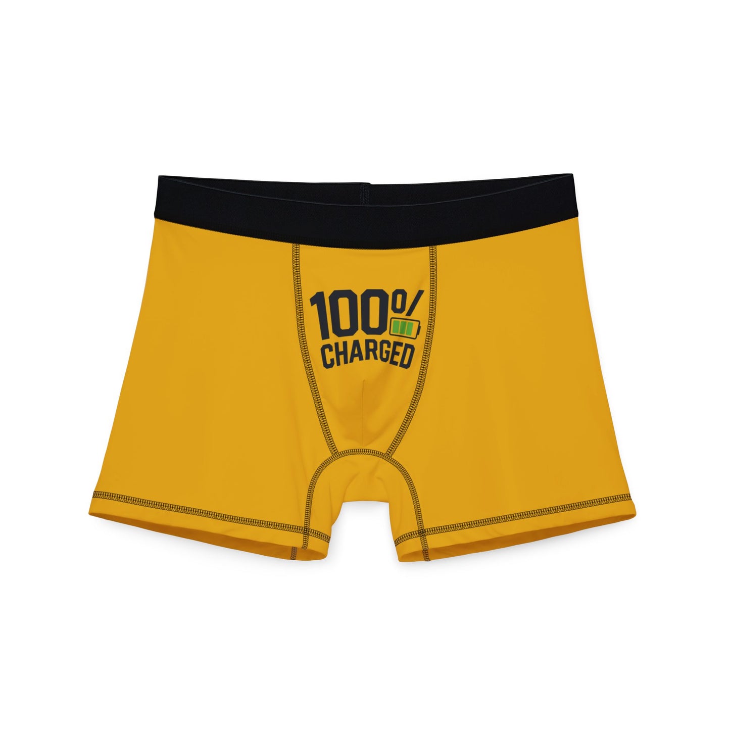 Men's boxers - 100 Percent Charged - Great Gift for Electric Bike Owners