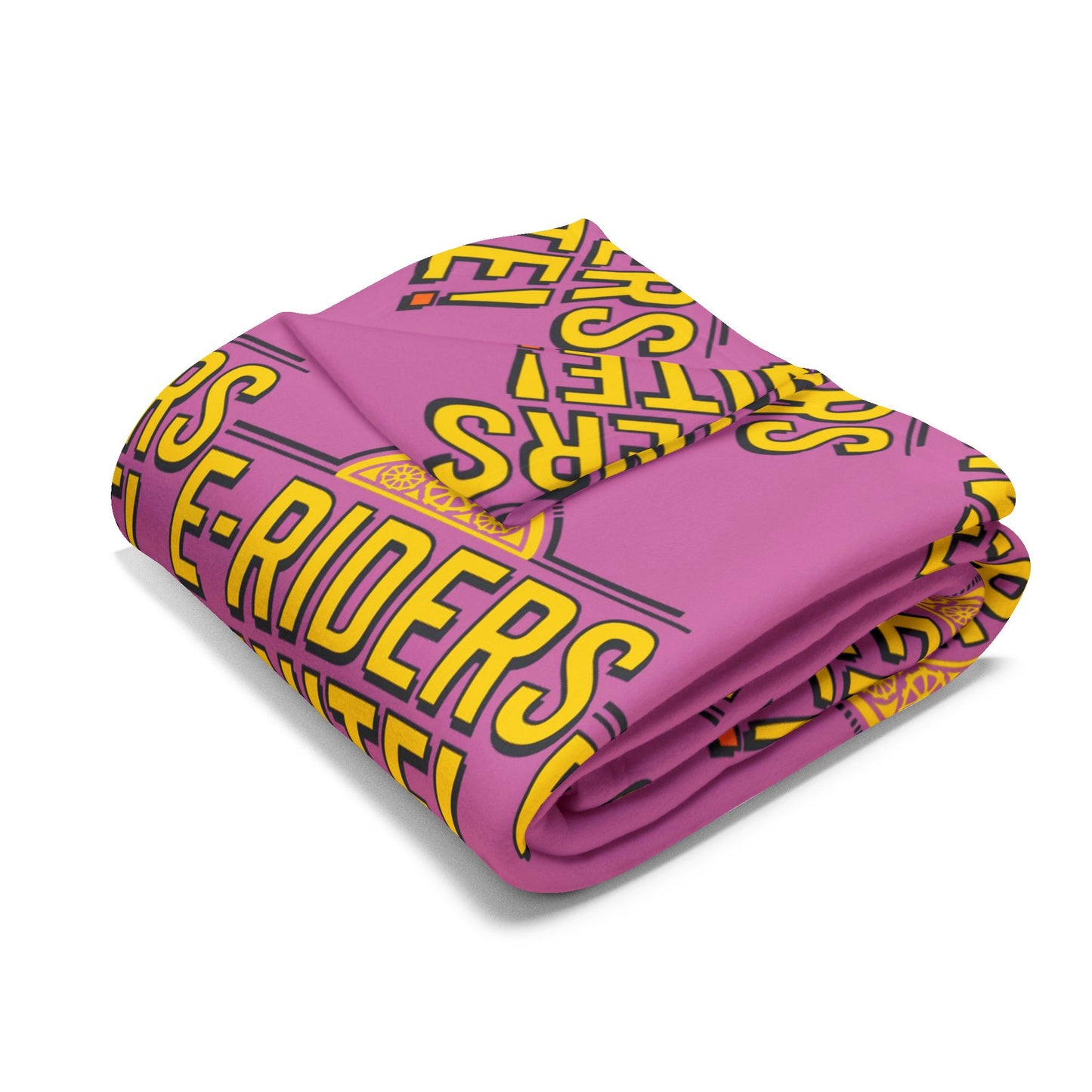 E-Riders Unite Pink Arctic Fleece Blanket