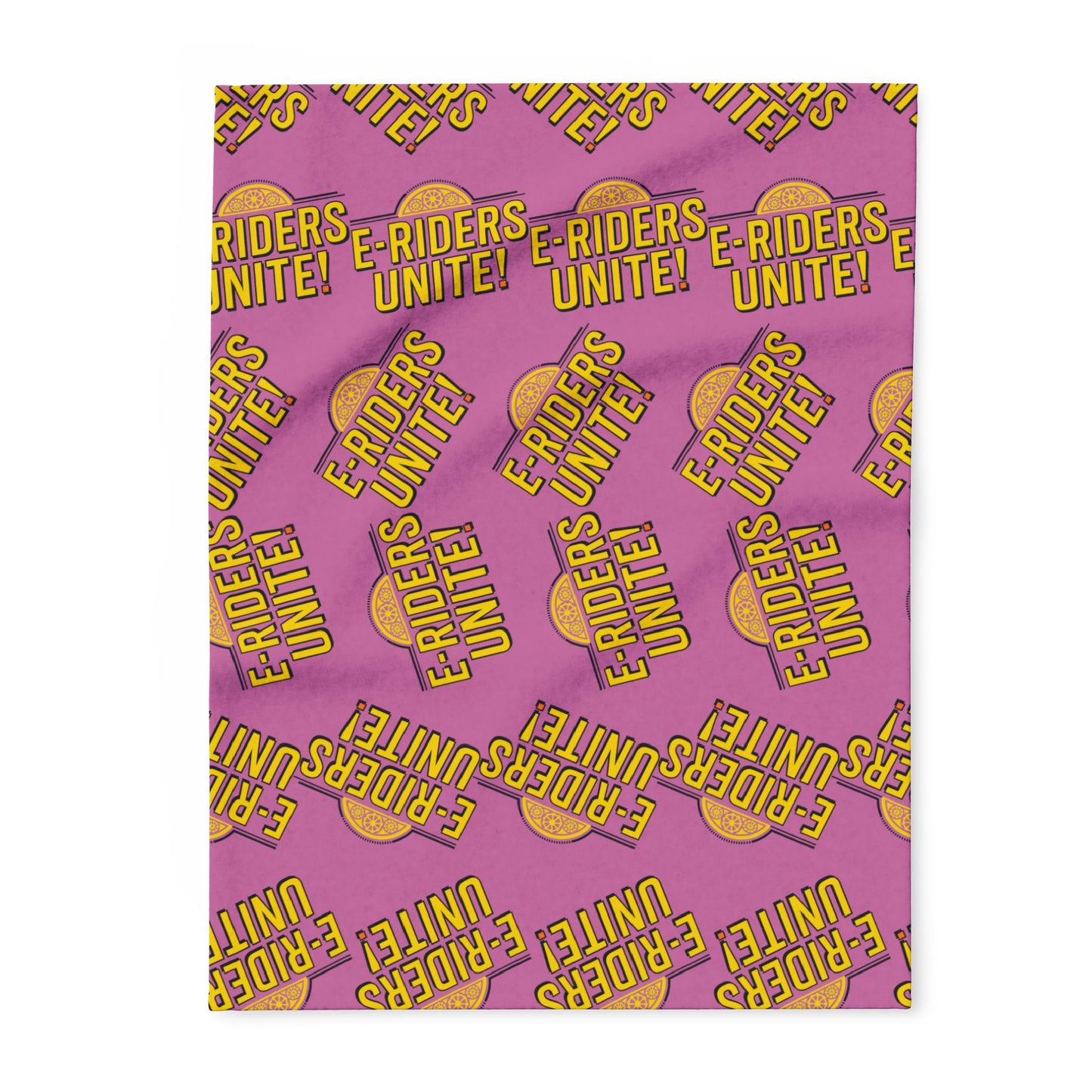 E-Riders Unite Pink Arctic Fleece Blanket