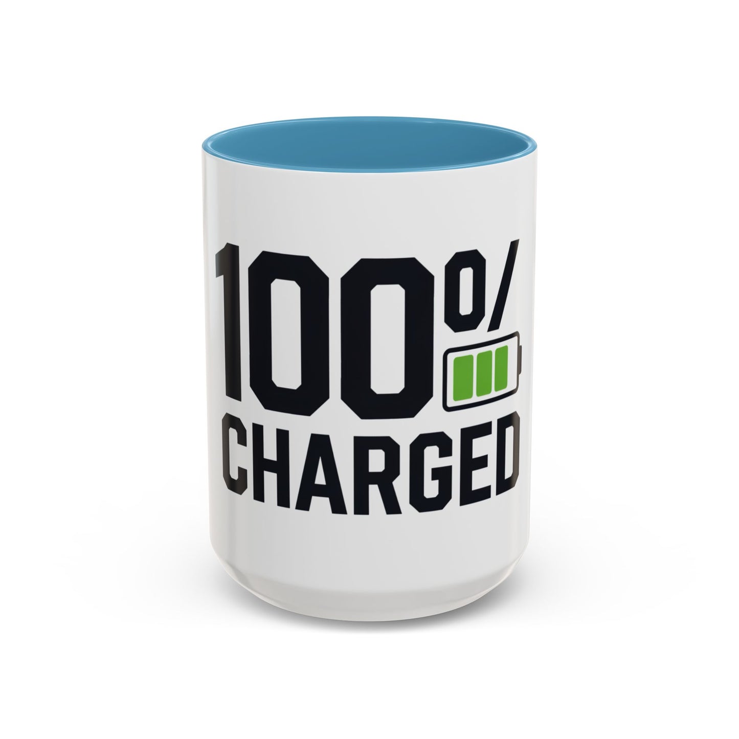 Coffee Mug - 100% Charged E-Bike Rider