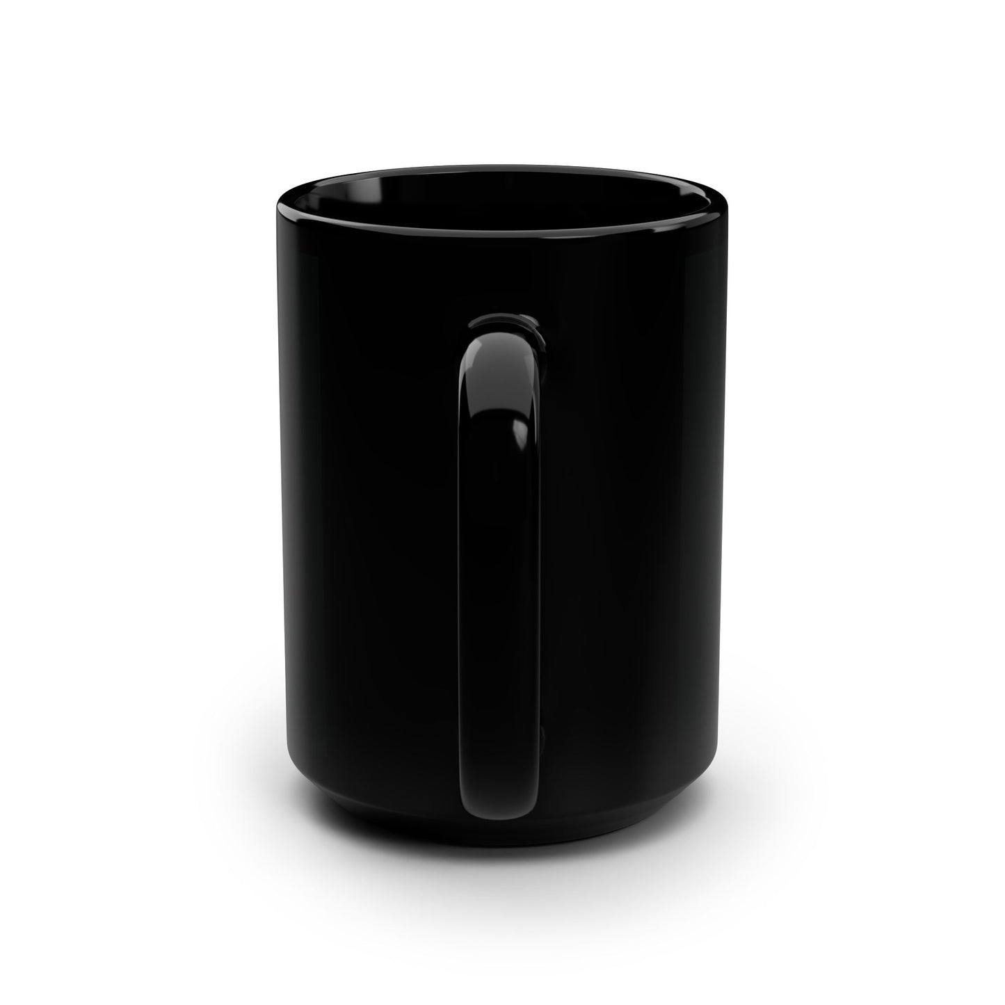 Life's Too Short For Uphill Battles Blue - Electric Biking Black Mug, 15oz