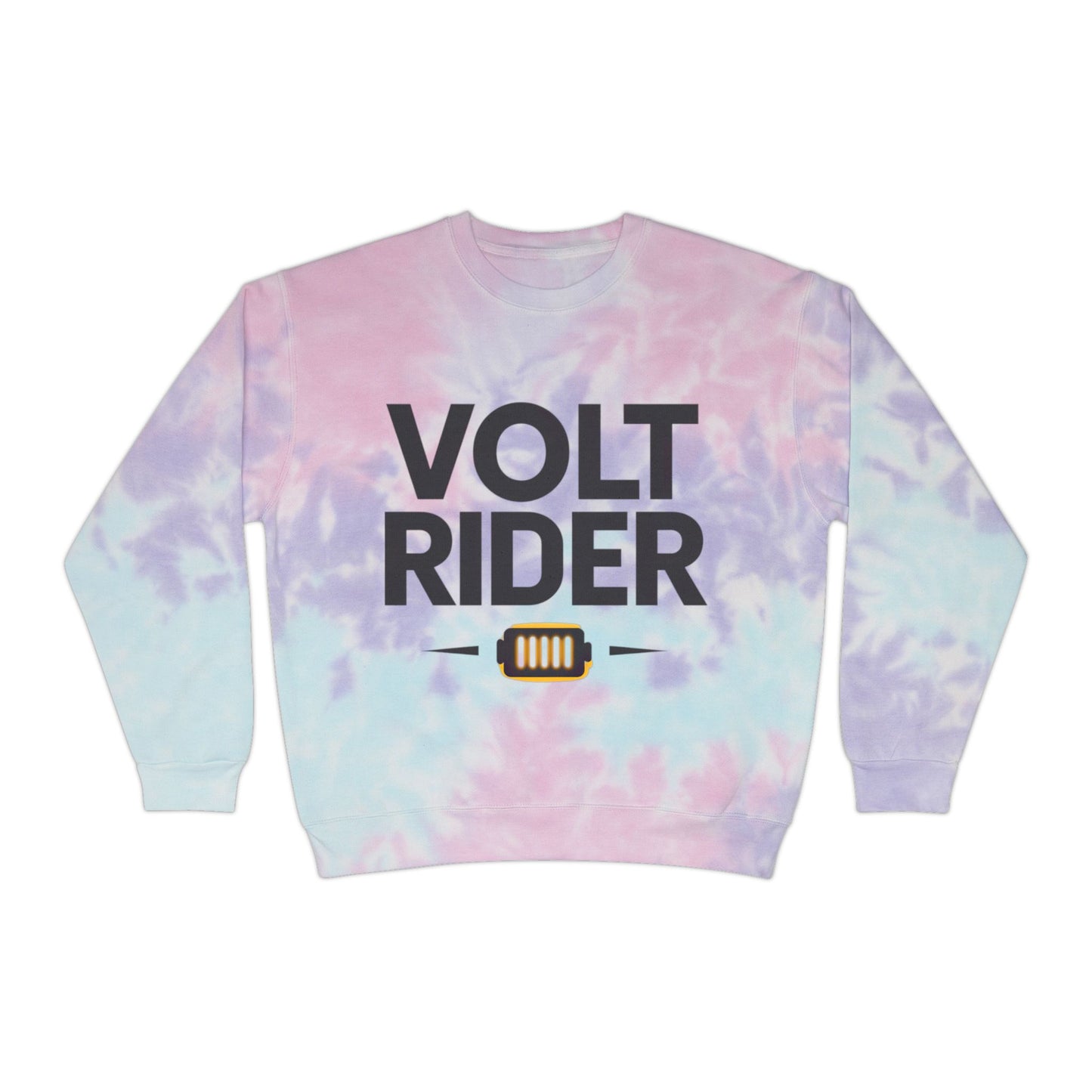 Volt Rider Unisex Tie-Dye Sweatshirt For E-Bike Riders