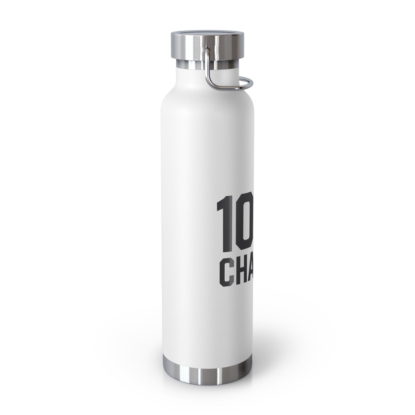 Water Bottle - 100% Charged - Copper Vacuum Insulated, 22oz