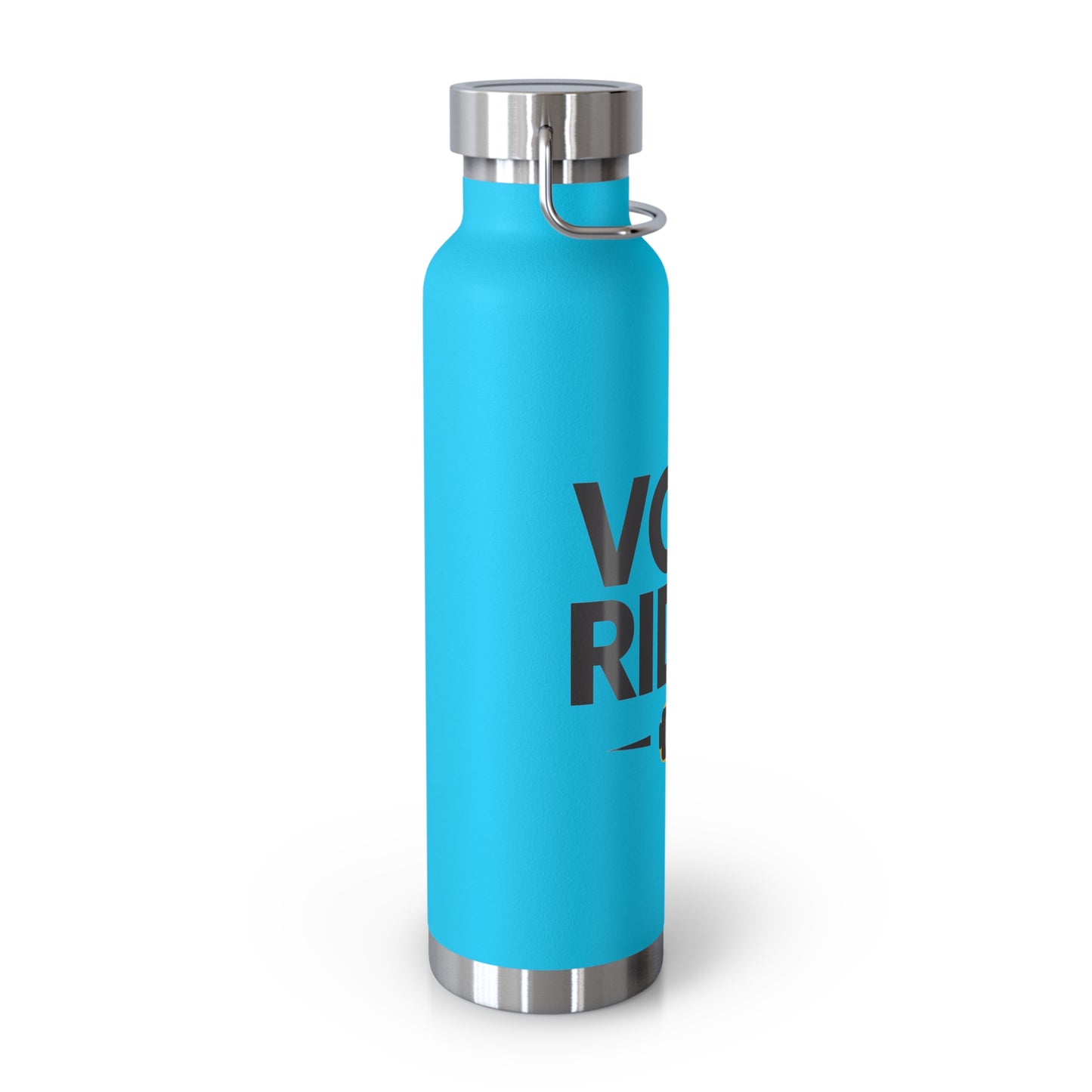 Copper Vacuum Water Bottle - E-Volt Rider - Electric Bike Owner Gift