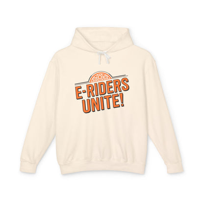 E-Riders Unite Unisex Lightweight Hooded Sweatshirt