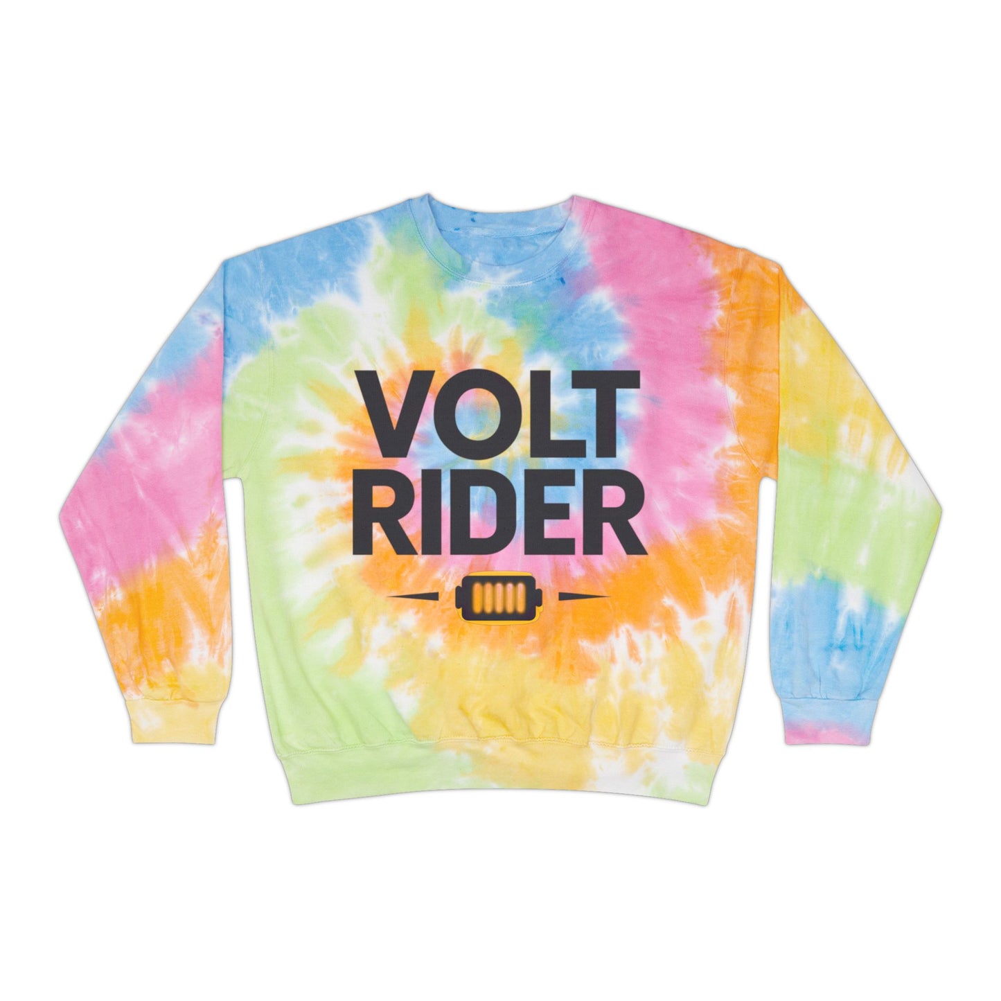 Volt Rider Unisex Tie-Dye Sweatshirt For E-Bike Riders