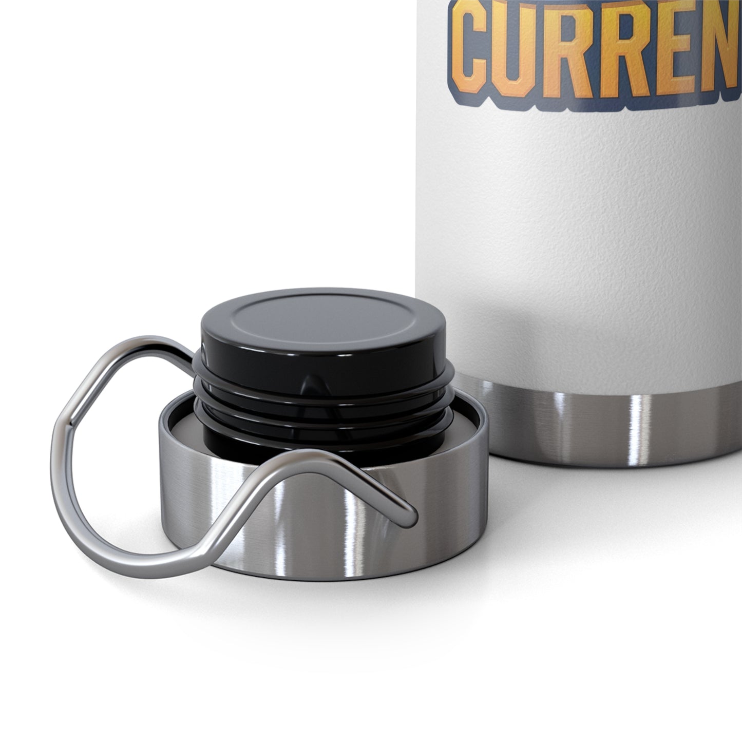 E-Biker's Water Bottle - Ride Electric Stay Current - Copper Vacuum Insulated, 22oz