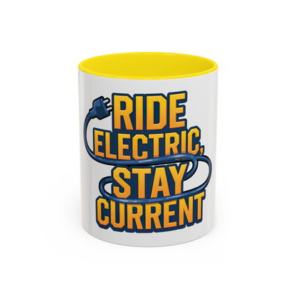 Coffee Mug - Ride Electric Stay Current Design