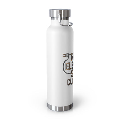 Insulated Bottle - Life Is Better On Two Charged Wheels is great for any electric bike owner - Electric Bike Owner Gift