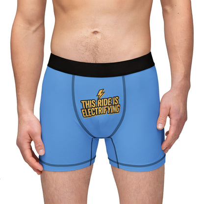 This Ride Is Elecrifying - Men's Boxers Great Gift for Electric Bike Owners