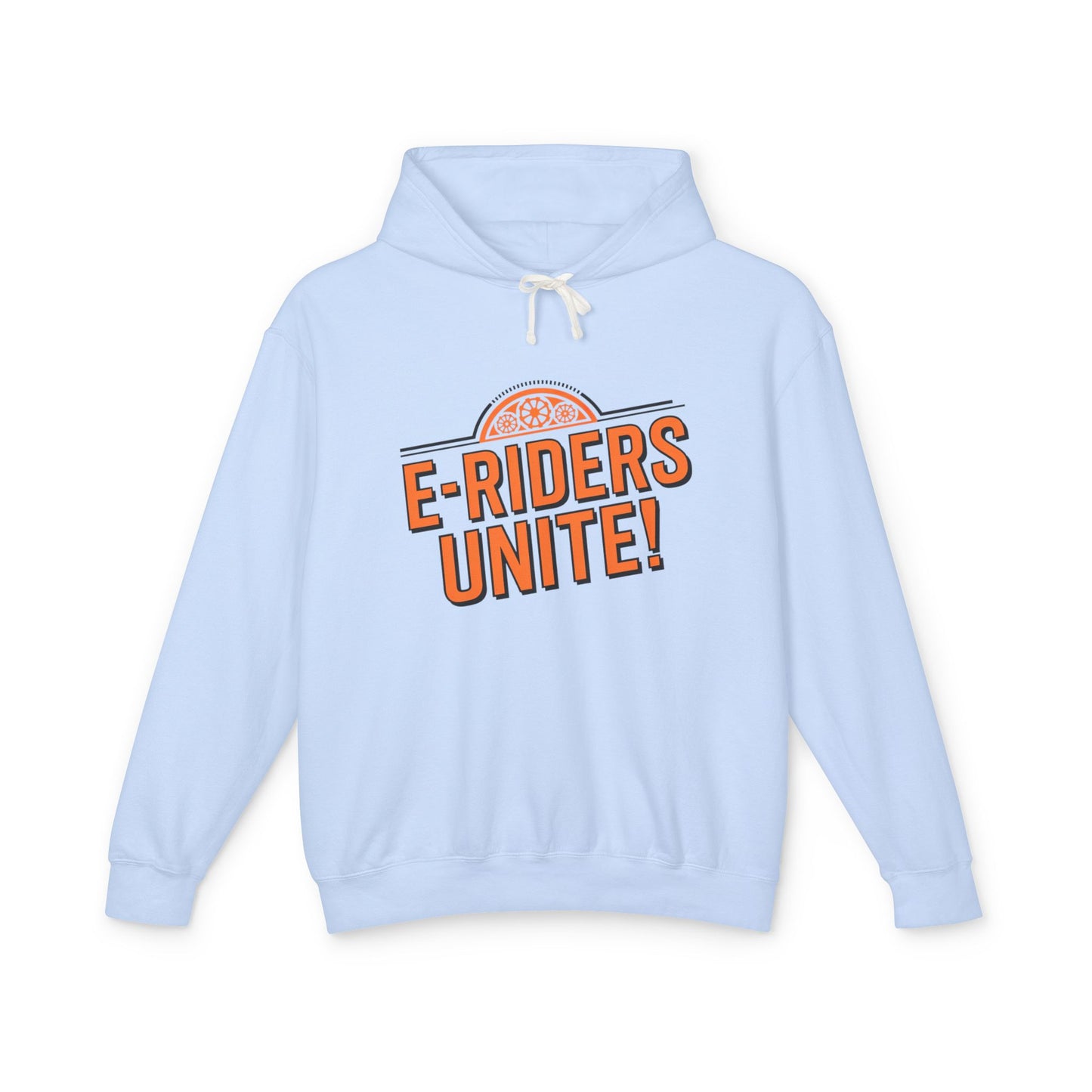 E-Riders Unite Unisex Lightweight Hooded Sweatshirt