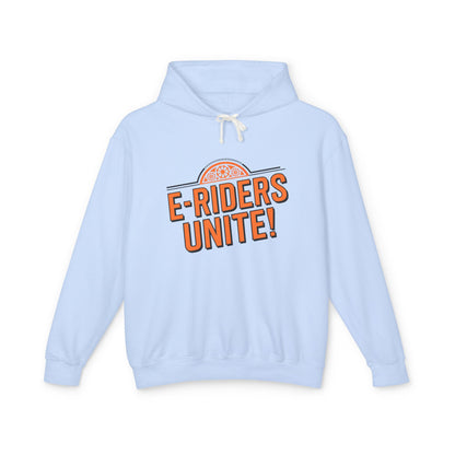 E-Riders Unite Unisex Lightweight Hooded Sweatshirt