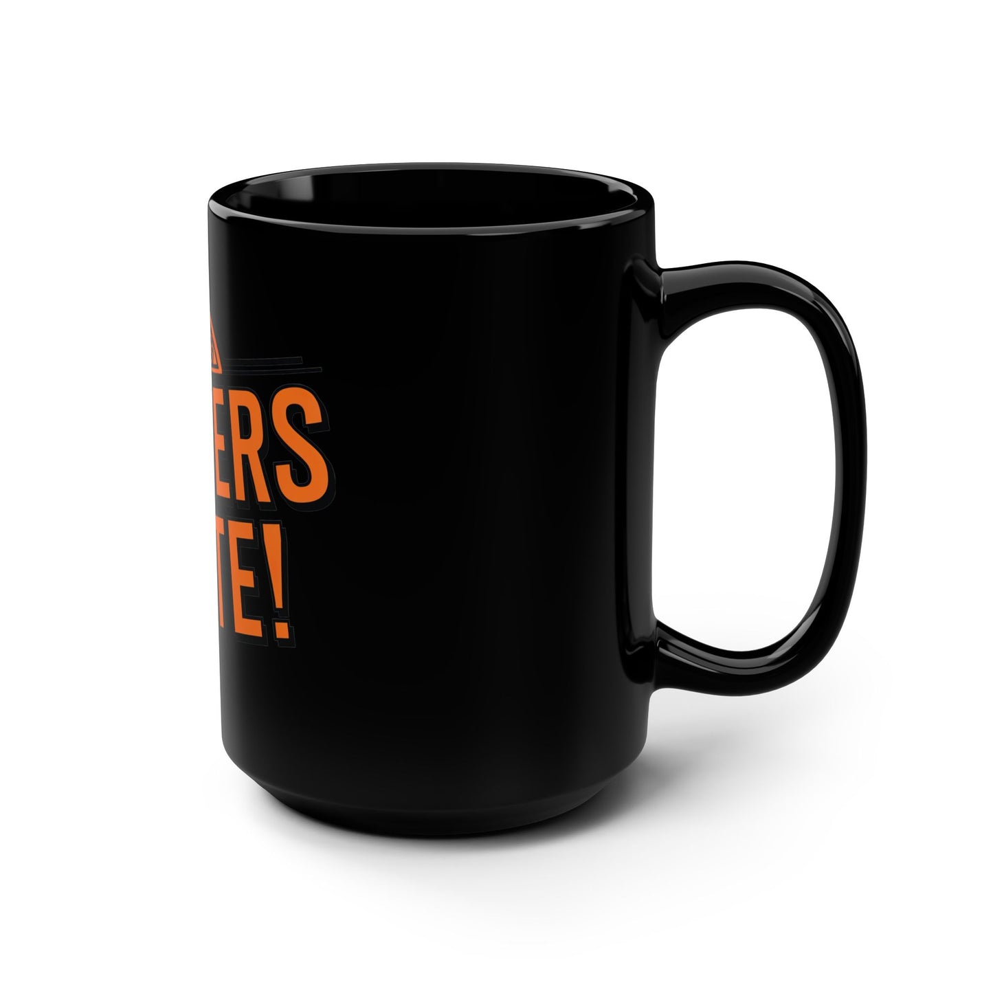 E-Riders Unite - Electric Biking Black Mug, 15oz