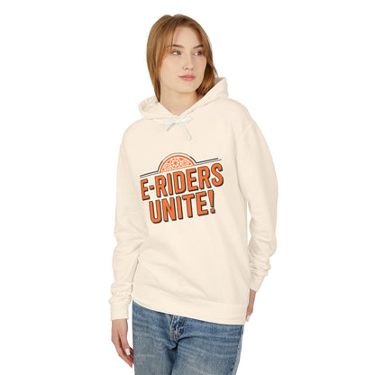 E-Riders Unite Unisex Lightweight Hooded Sweatshirt