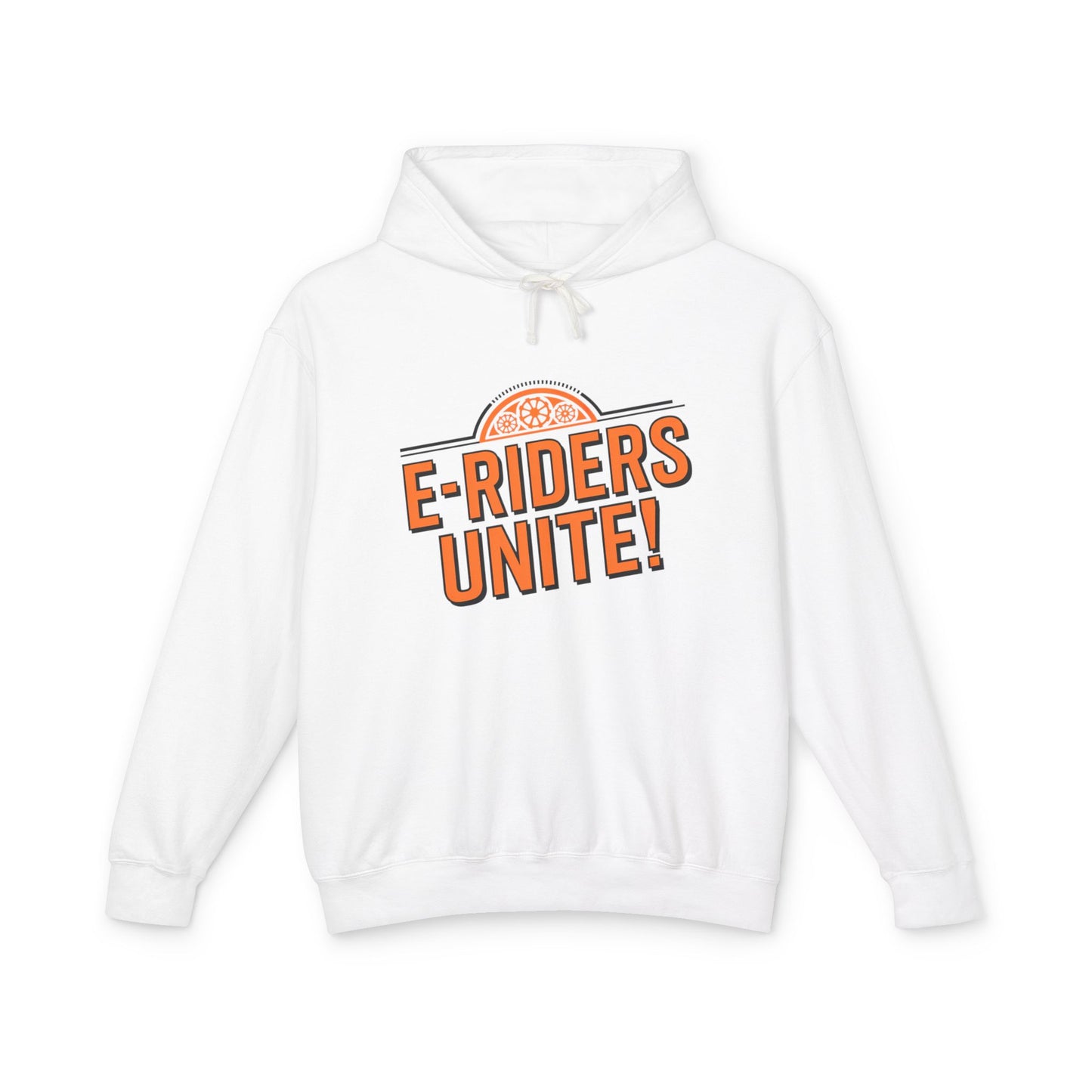 E-Riders Unite Unisex Lightweight Hooded Sweatshirt