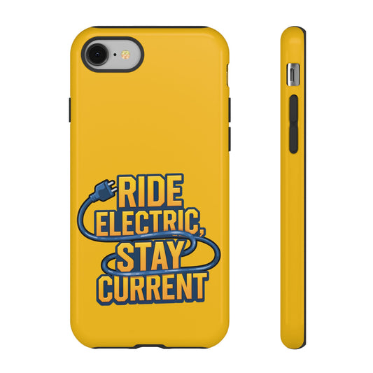 Ride Electric, Stay Current Tough Cases for E-Bike Rider's Cell Phone