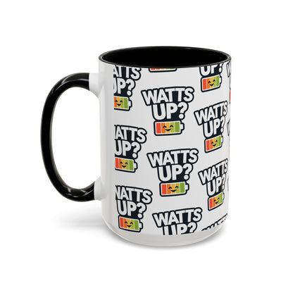 Mug - Clever 'What's Up' Slogan for Electric Bike Owners