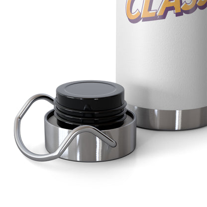 Copper Vacuum Water Bottle - No Class Just Gas - Electric Bike Owner Gift