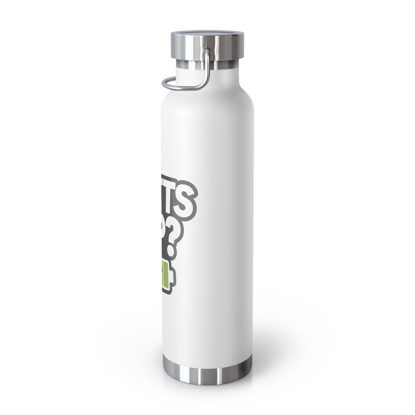Copper Vacuum Insulated Bottle - Watt's Up - Electric Bike Owner Gift