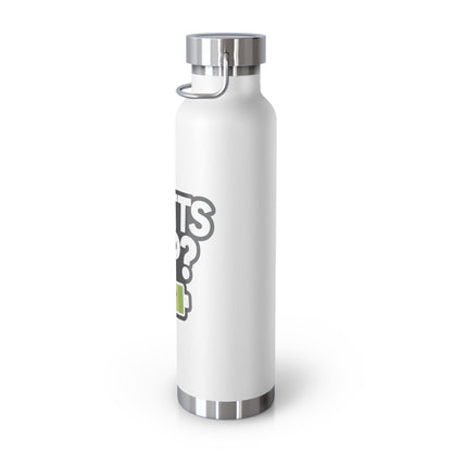 Copper Vacuum Insulated Bottle - Watt's Up - Electric Bike Owner Gift
