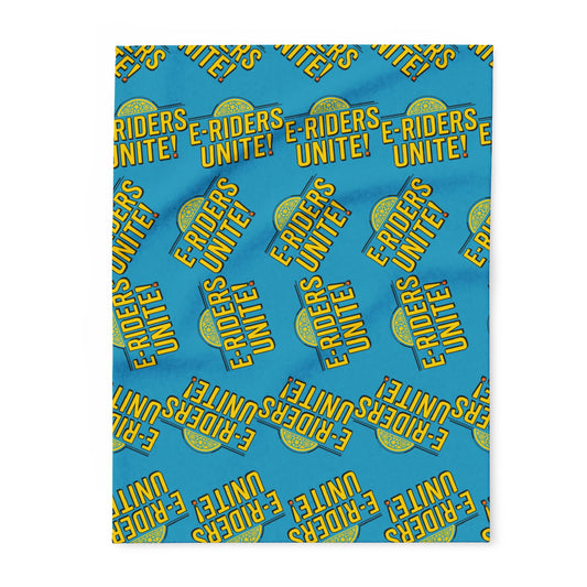 E-Riders Unite Arctic Fleece Blanket
