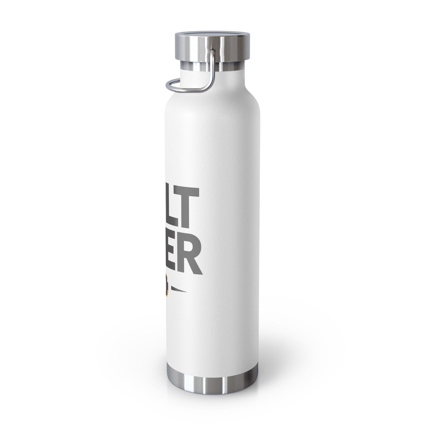 Copper Vacuum Water Bottle - E-Volt Rider - Electric Bike Owner Gift