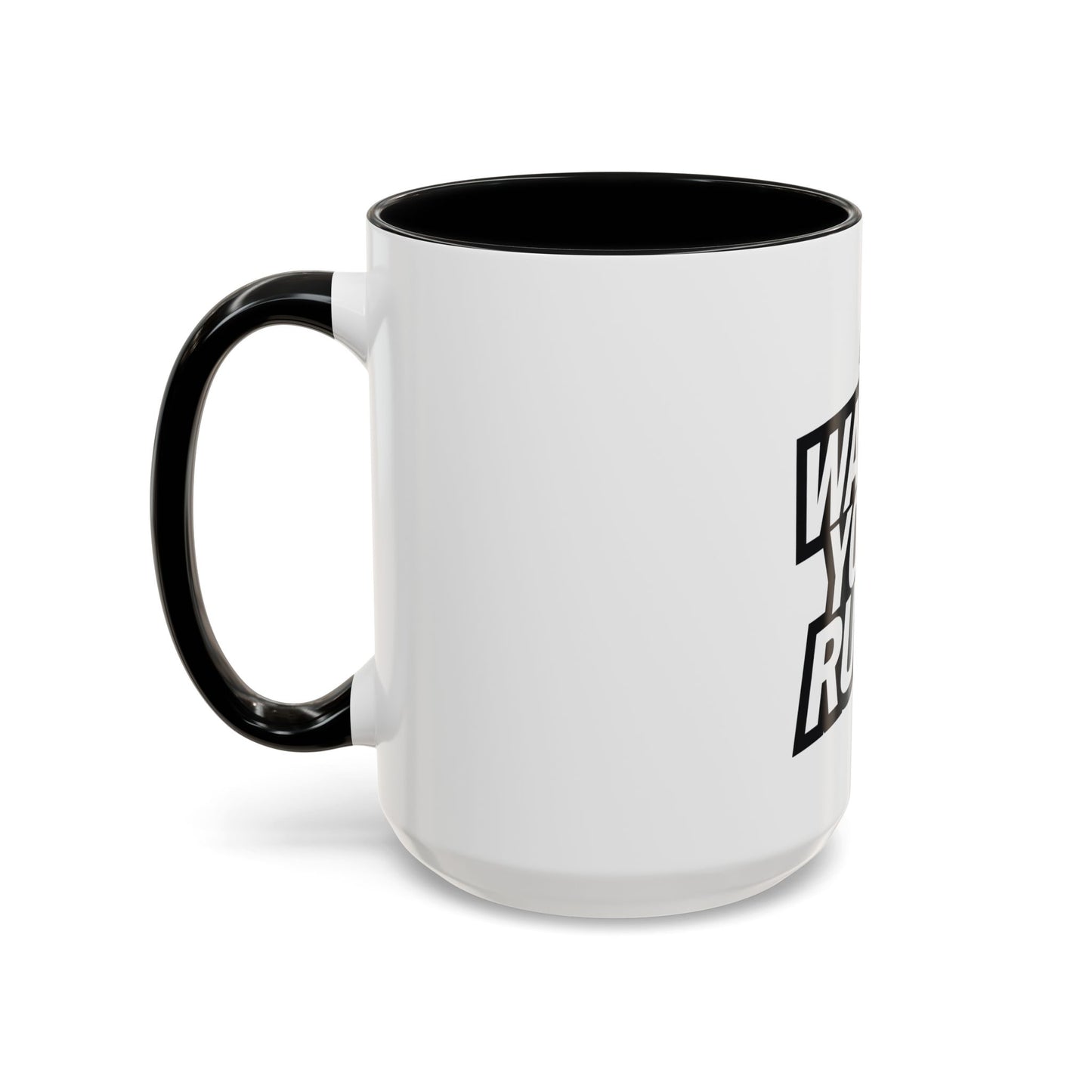 Coffee Mug - 'Watt's Your Rush' for E-Bike Riders and Gifts