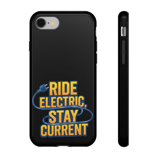 Ride Electric, Stay Current - Tough Cases for E-Bike Rider's Cell Phone