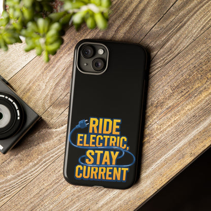 Ride Electric, Stay Current - Tough Cases for E-Bike Rider's Cell Phone