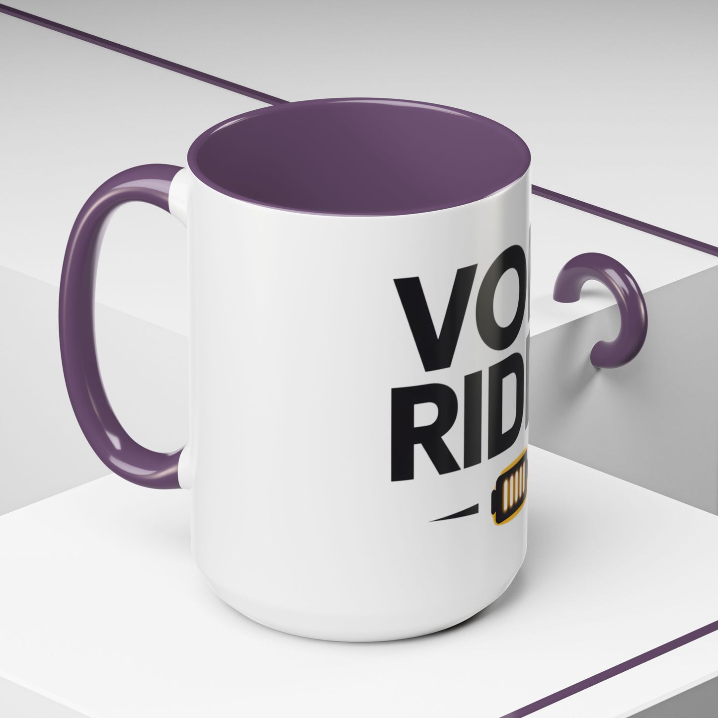Coffee Mug - Volt Rider Electric Bike Rider Slogan