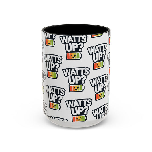 Mug - Clever 'What's Up' Slogan for Electric Bike Owners